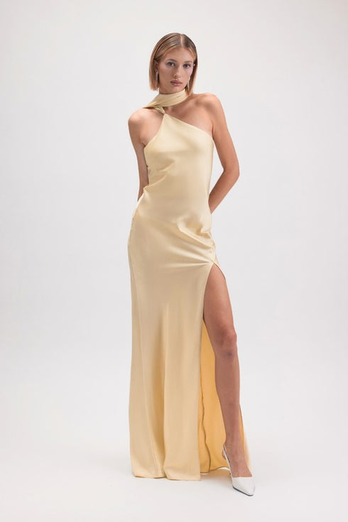 AYSE LONG SCARF DRESS